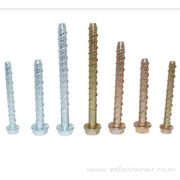 Masonry Screw Bolt Zinc Plated Concrete Bolt